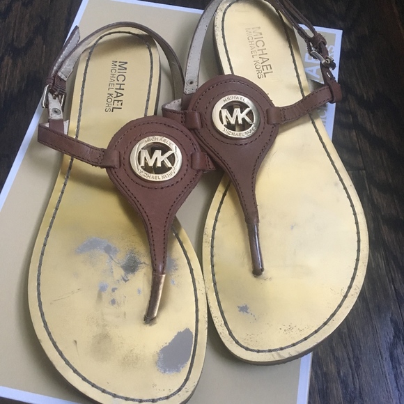 Michael Kors Shoes - Michael Kors Capri Thong Sandal [Size 9M]
